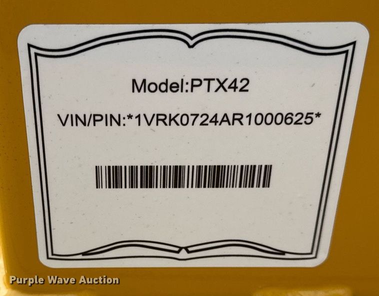 image for item DI9060 2024 Vermeer PTX42 trencher