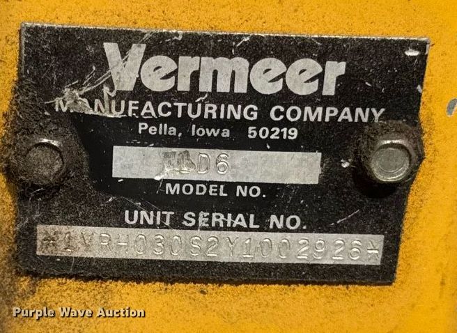 image for item DI9061 2000 Vermeer LM42 trencher