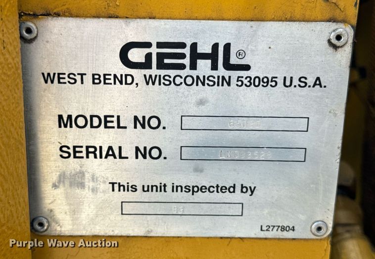 image for item DI9817 Gehl T650BD paver