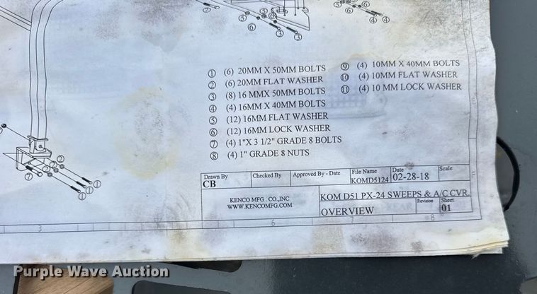 image for item DJ9553 Dozer attachments