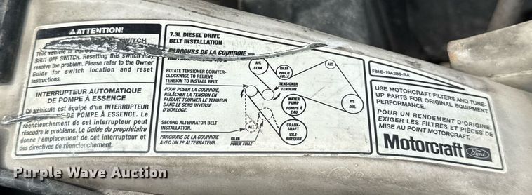 image for item DJ9661 2000 Ford F450 Super Duty  utility / service truck