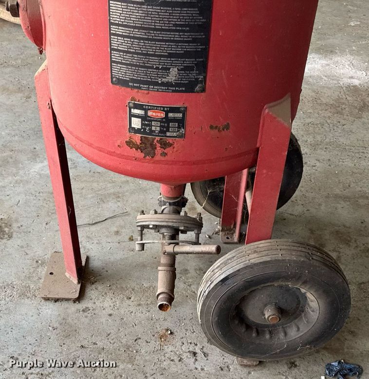 image for item DJ9668 2006 Marco M6-244 blasting pot