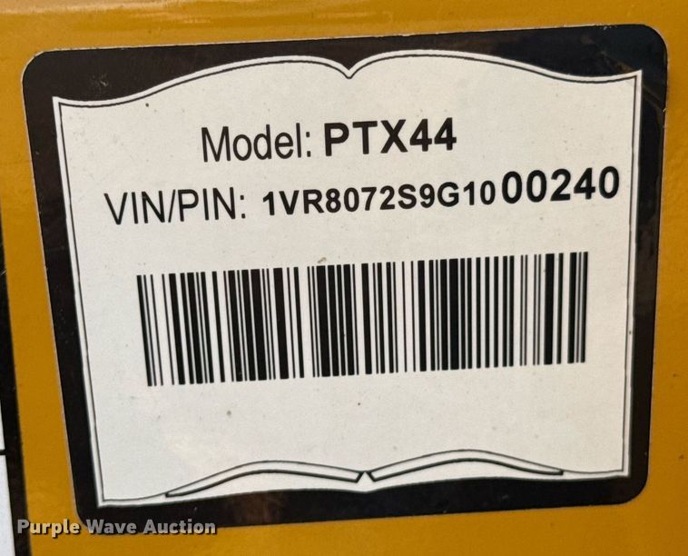 image for item DO0963 2016 Vermeer PTX44 trencher