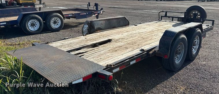 image for item DR2819 2016 PJ tilt deck equipment trailer