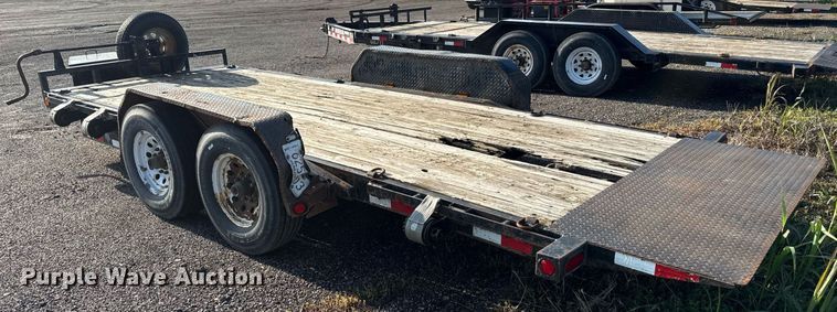 image for item DR2819 2016 PJ tilt deck equipment trailer