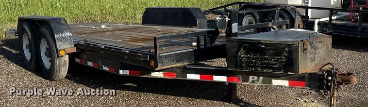 image for item DR2821 2016 PJ tilt deck equipment trailer