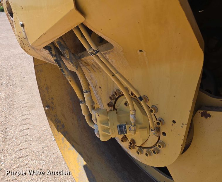 image for item DR3867 2009 Caterpillar CB534D XW double drum vibratory roller