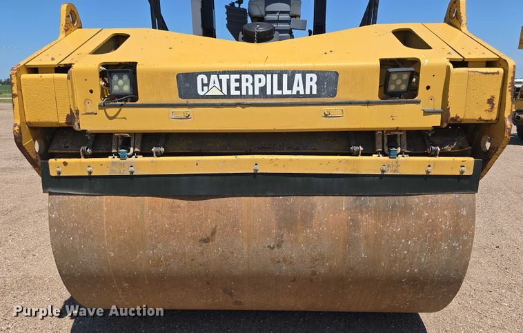 image for item DR3867 2009 Caterpillar CB534D XW double drum vibratory roller