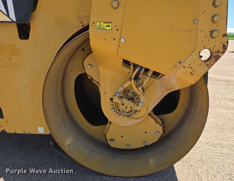 image for item DR3867 2009 Caterpillar CB534D XW double drum vibratory roller