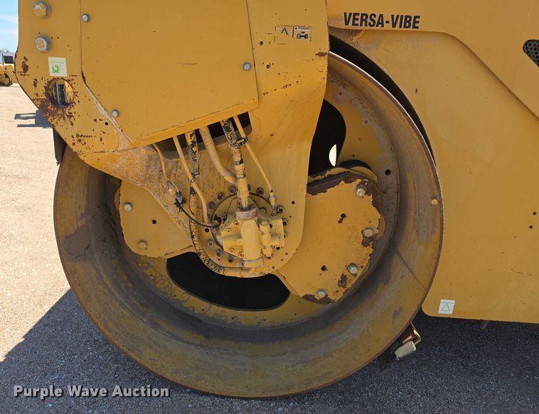 image for item DR3867 2009 Caterpillar CB534D XW double drum vibratory roller