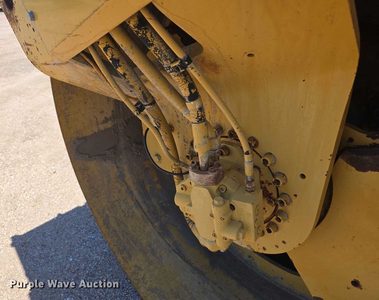 image for item DR3867 2009 Caterpillar CB534D XW double drum vibratory roller