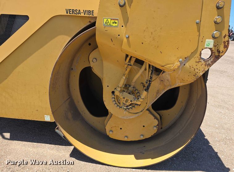 image for item DR3867 2009 Caterpillar CB534D XW double drum vibratory roller