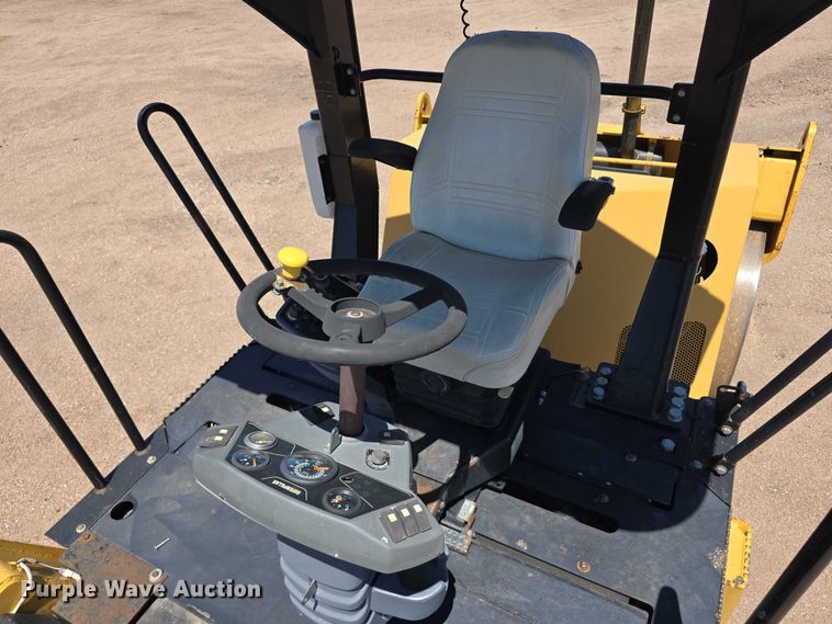 image for item DR3867 2009 Caterpillar CB534D XW double drum vibratory roller