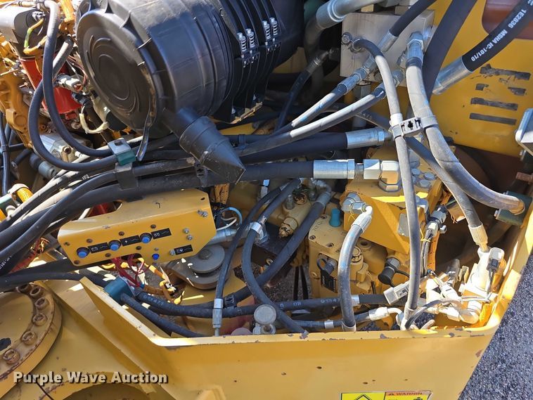 image for item DR3867 2009 Caterpillar CB534D XW double drum vibratory roller