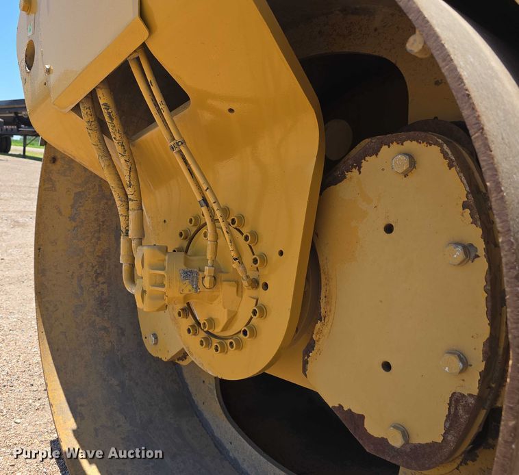 image for item DR3868 2009 Caterpillar CB534D XW double drum vibratory roller