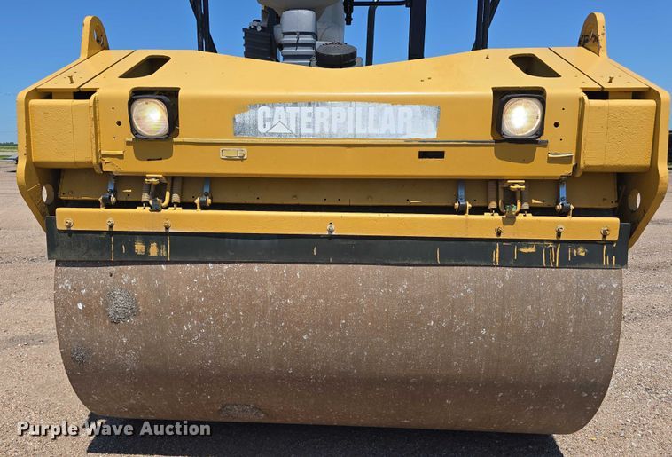 image for item DR3868 2009 Caterpillar CB534D XW double drum vibratory roller