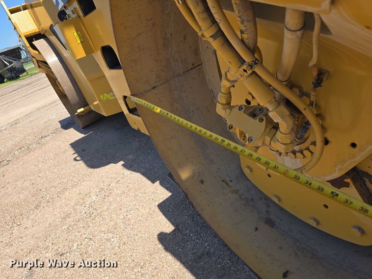 image for item DR3868 2009 Caterpillar CB534D XW double drum vibratory roller