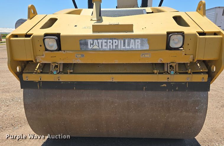 image for item DR3868 2009 Caterpillar CB534D XW double drum vibratory roller