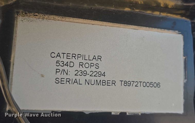 image for item DR3868 2009 Caterpillar CB534D XW double drum vibratory roller