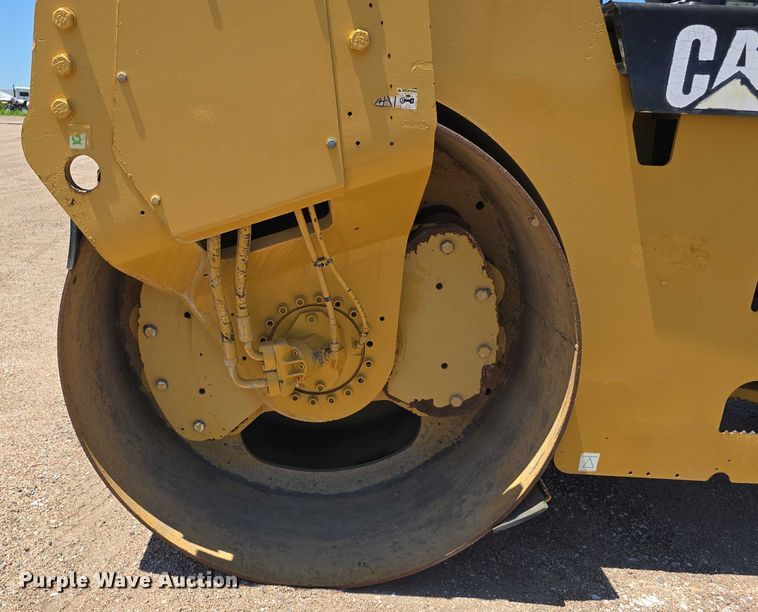image for item DR3868 2009 Caterpillar CB534D XW double drum vibratory roller
