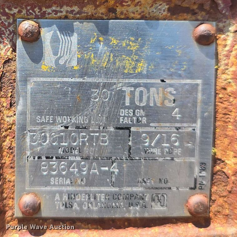 image for item DR3873 1991 Grove RT 528C crane