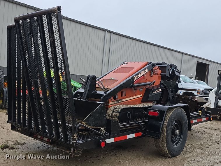image for item DR3877 2005 Ditch Witch SK500 compact utility loader