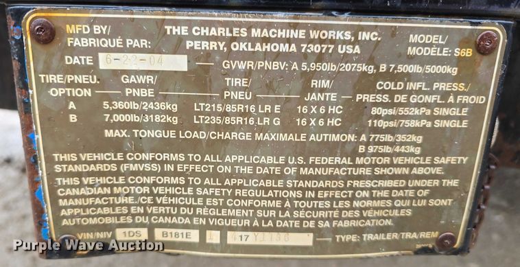 image for item DR3877 2005 Ditch Witch SK500 compact utility loader