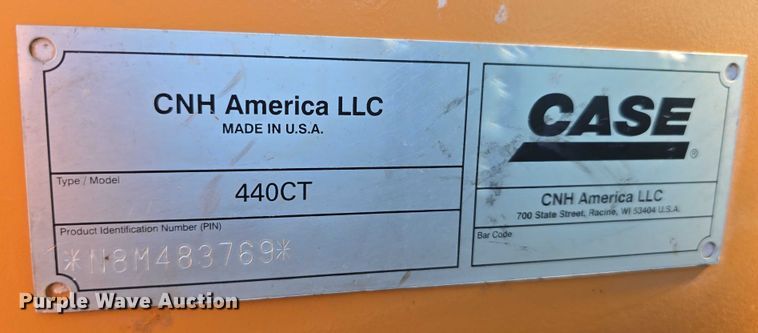 image for item DR3882 2008 Case 440CT Series 3 tracked skid steer loader