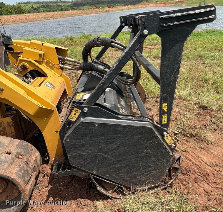 image for item DS3824 2023 Caterpillar 299D3 XE forestry tracked skid steer loader