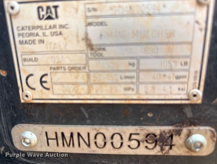 image for item DS3824 2023 Caterpillar 299D3 XE forestry tracked skid steer loader