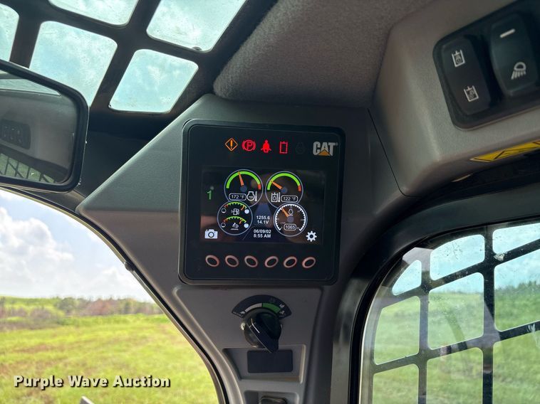 image for item DS3824 2023 Caterpillar 299D3 XE forestry tracked skid steer loader