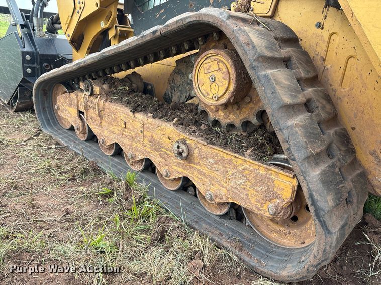 image for item DS3824 2023 Caterpillar 299D3 XE forestry tracked skid steer loader