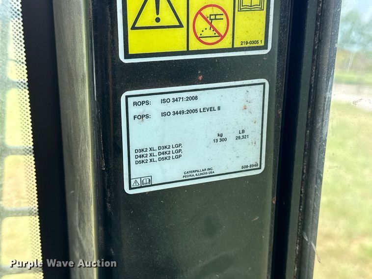 image for item DS3825 2019 Caterpillar D5K2 LGP dozer