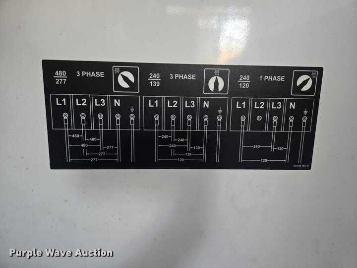 image for item DT5333 2012 Cummins C300D6R-A040A033 generator