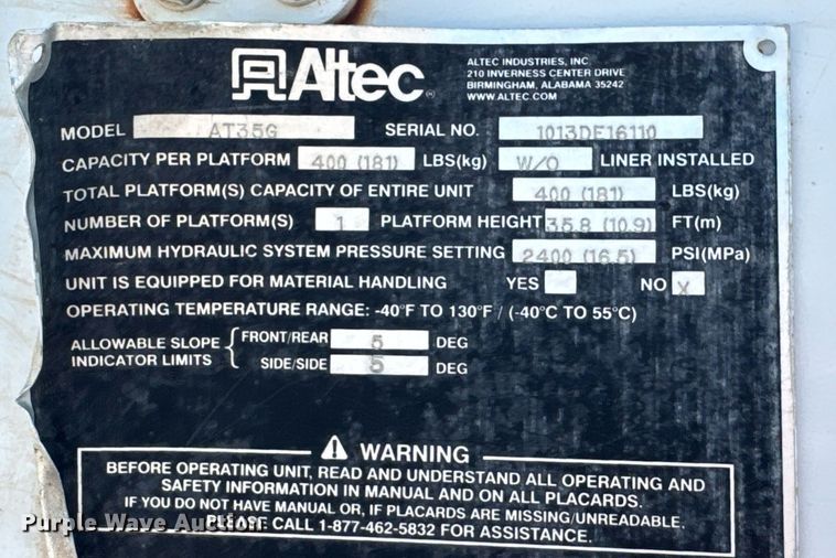 image for item DU9335 2019 Ford F550 bucket truck