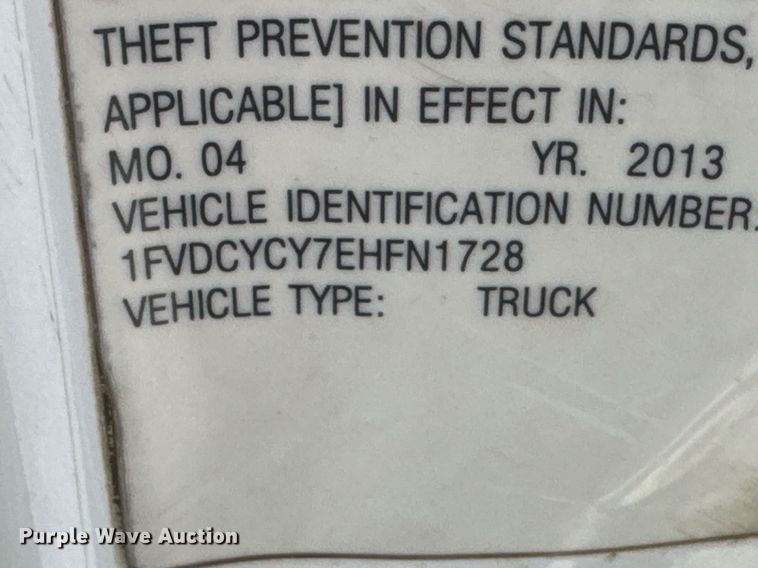 image for item DU9336 2014 Freightliner Business Class M2 bucket truck