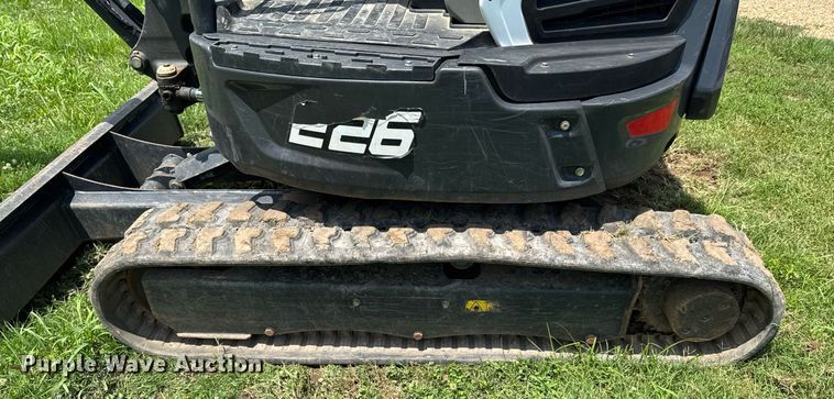 image for item DU9338 2022 Bobcat E26 mini excavator