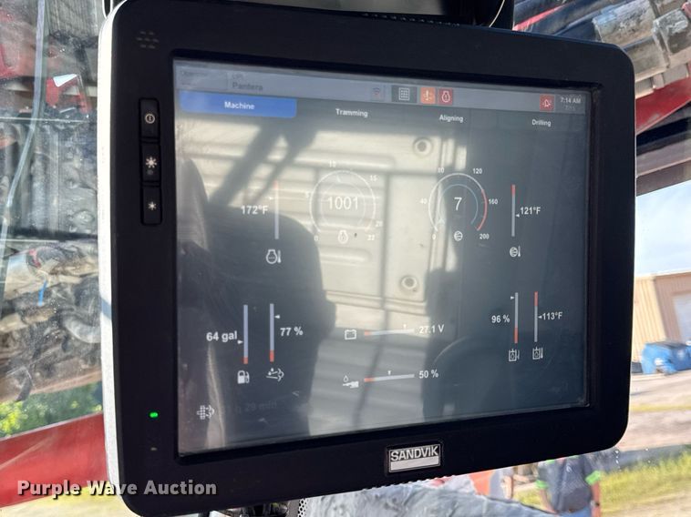 image for item DW3373 2018 Sandvik Pantera DP1100i top hammer drill