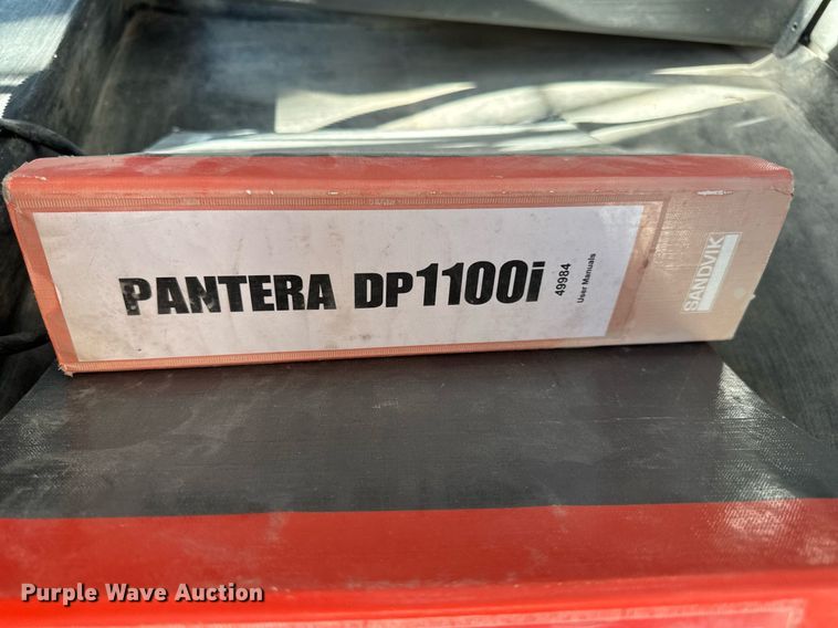 image for item DW3373 2018 Sandvik Pantera DP1100i top hammer drill