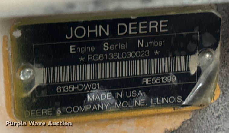 image for item DW3387 2015 John Deere 844K-II wheel loader