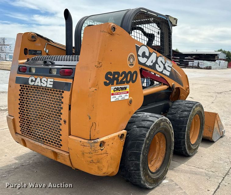 image for item DW3389 2011 Case SR200 skid steer loader