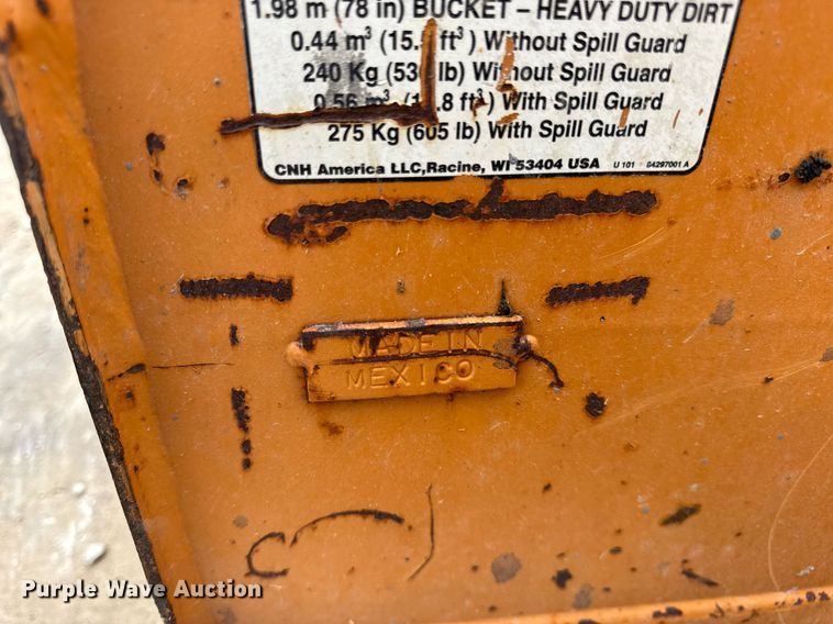 image for item DW3389 2011 Case SR200 skid steer loader