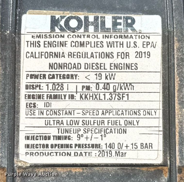 image for item DW5118 2020 Wacker Neuson LTV6 light plant