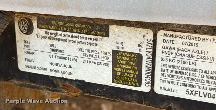 image for item DW5119 2019 Wacker Neuson LVT6 light plant