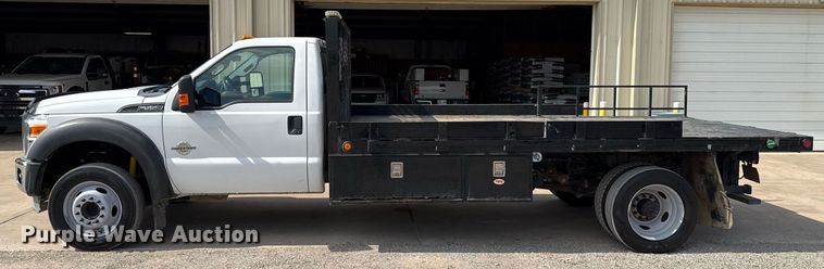 image for item DW5131 2013 Ford F550 flatbed truck
