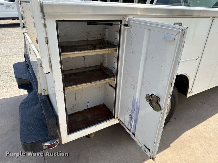 image for item DW5132 2008 Ford F250 Super Duty utility bed pickup truck