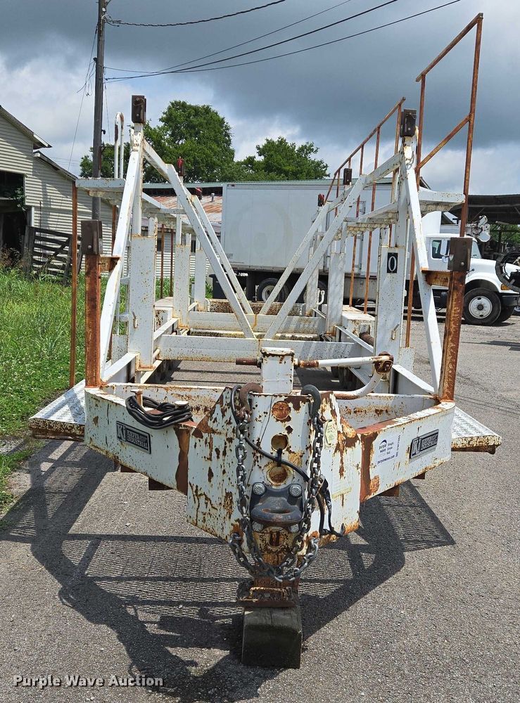 image for item DW7085 2001 Kiefer Industrial  reel trailer