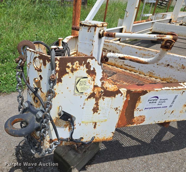 image for item DW7085 2001 Kiefer Industrial  reel trailer