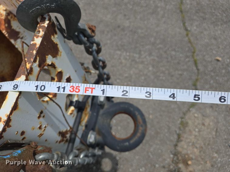 image for item DW7085 2001 Kiefer Industrial  reel trailer