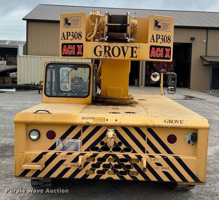 image for item DW7179 1998 Grove AP308 crane